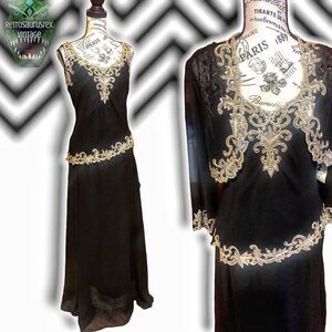 JKARA Beaded Gown